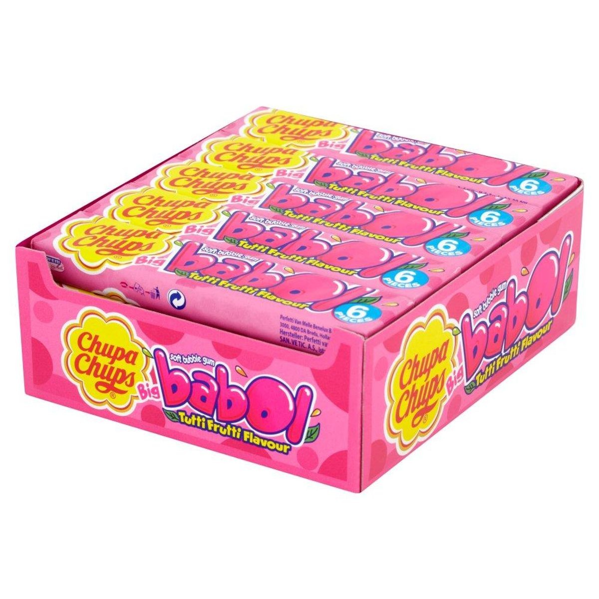 Chupa Chups Babol Gum Tutti Frutti 27.6g