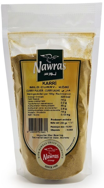 NAWRAS Karri Mild 250 g