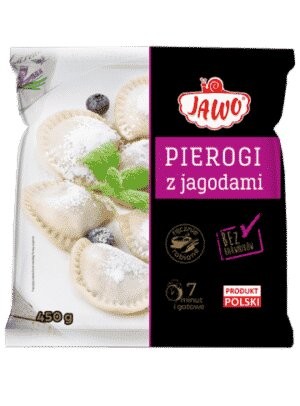 Jawo "Pierogi" med bær 450 g 