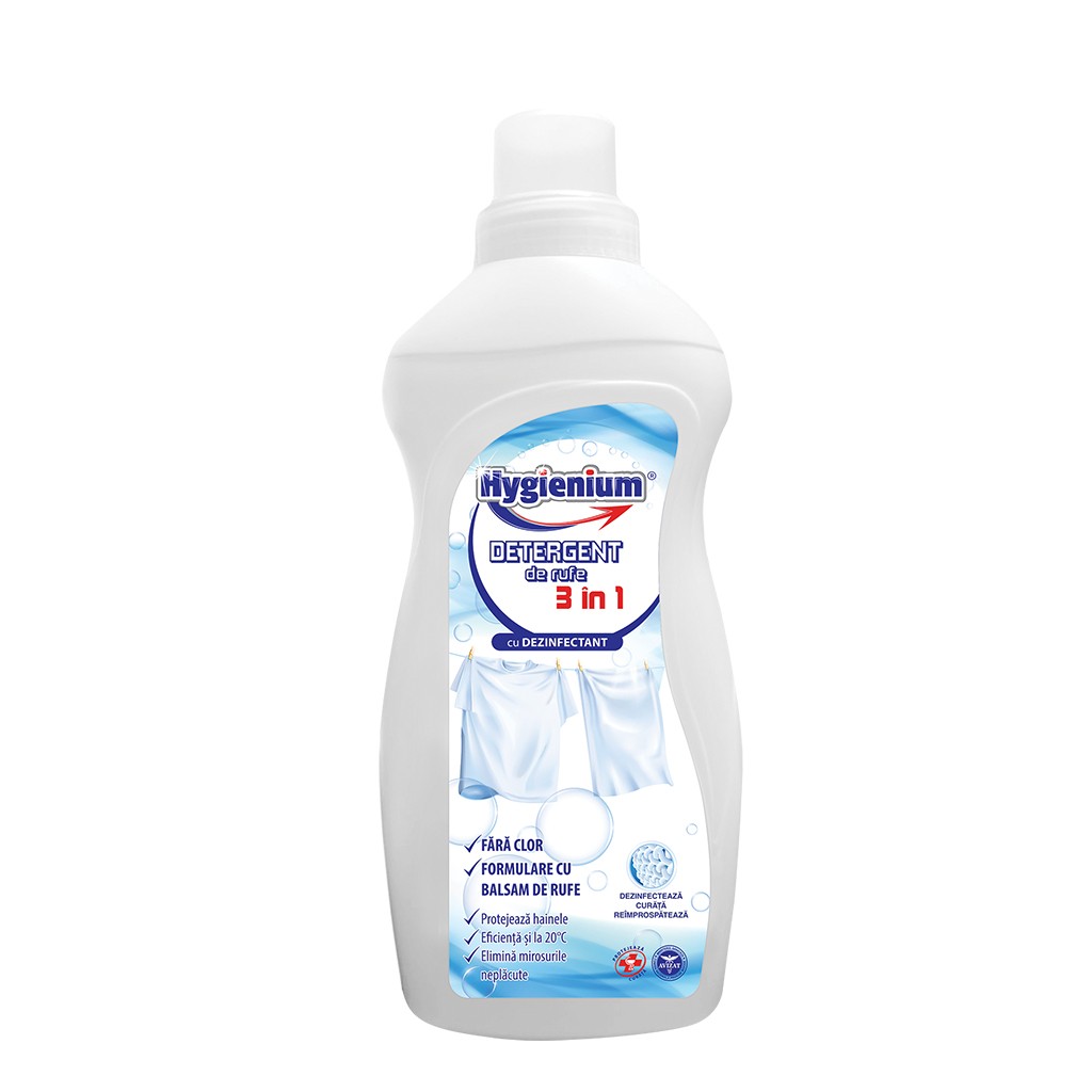 Hygienium Liquid detergent w/disinfectant "3-in-1" 1L