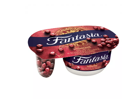 Danone Fantasia Yoghurt With Cherriy Jelly 105g