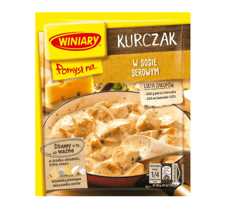 Winiary Fix Pomysl Na... Garnek Serowy Z Pieczarkami 34g