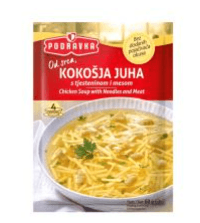 Podravka Kylling Nudler Suppe 62gr