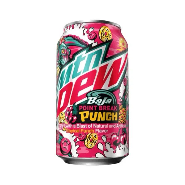 Mountain Dew Point Break Punch 355ml