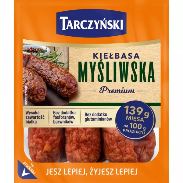 TARCZYNSKI KIELBASA MYSLIWSKA PREMIUM OK 400 G 