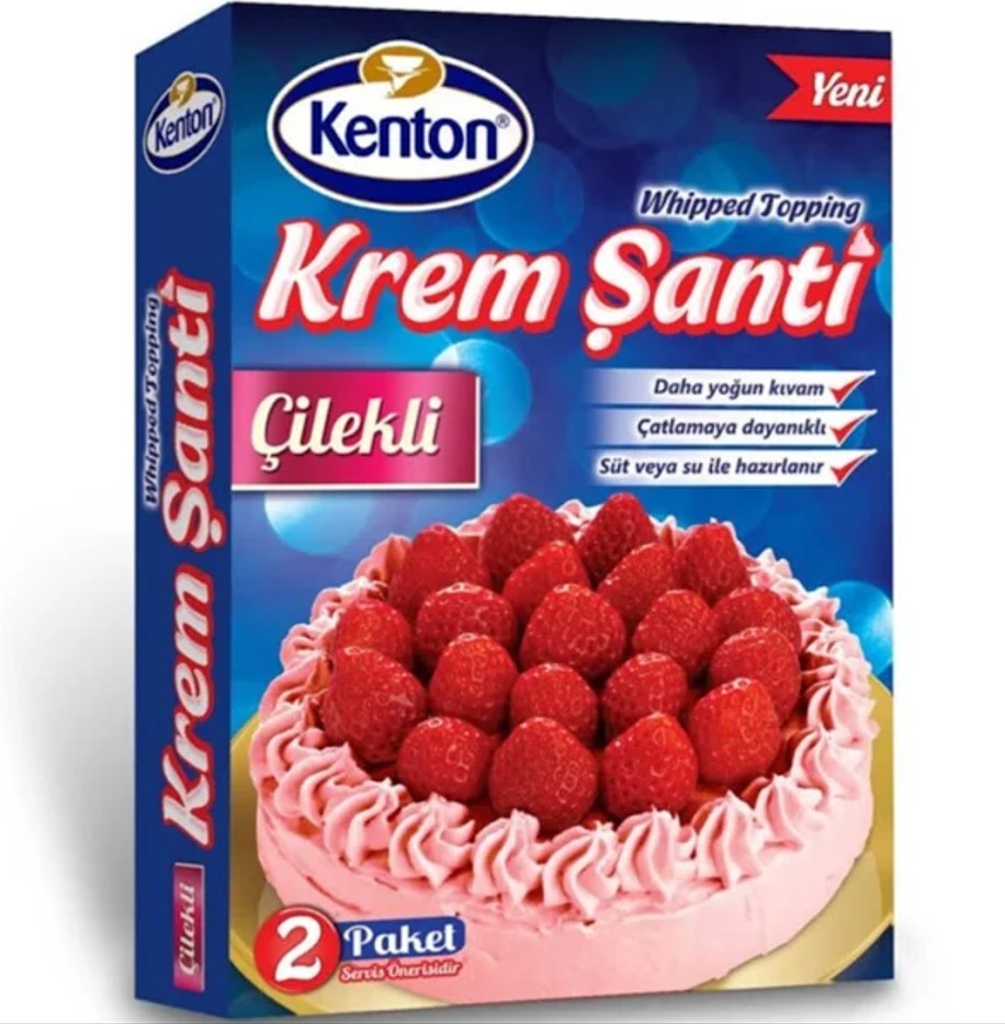 Kenton  Strawberry Whipped Topping 150g