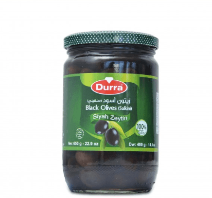 Durra Black Olives Salkini  650gr.