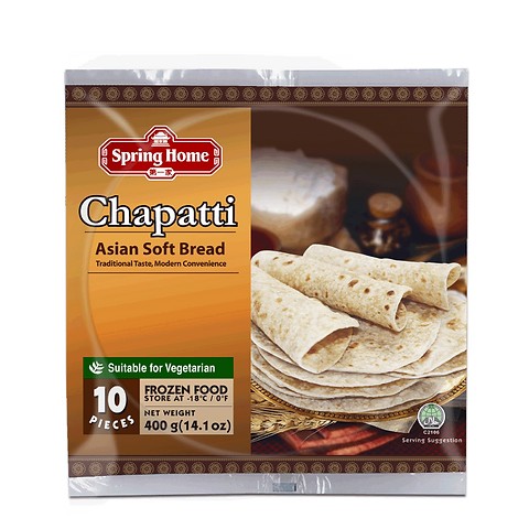 SPRING HOME Chapatti 10pcs 400g