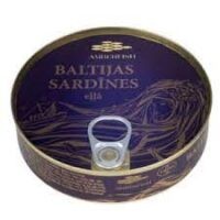 Amberfish Baltiske sardiner i olje 160 g - Litauen -