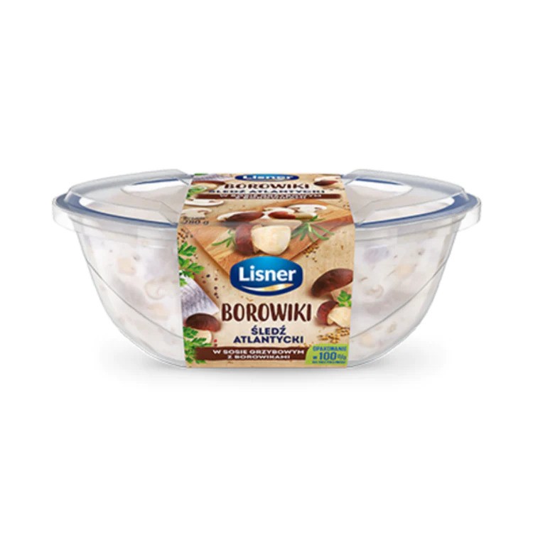 Lisner Herring Fillets In Mushroom Sauce 280G