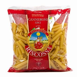 Riscossa Canneroni Pasta 500g