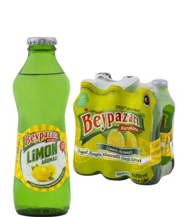 Beypazari Mineral Water Lemon 6x200ml