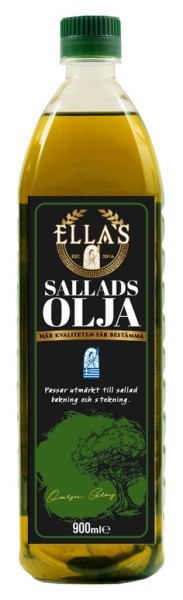 ELLAS Ufiltrert Salat Olivenolje 900 ML