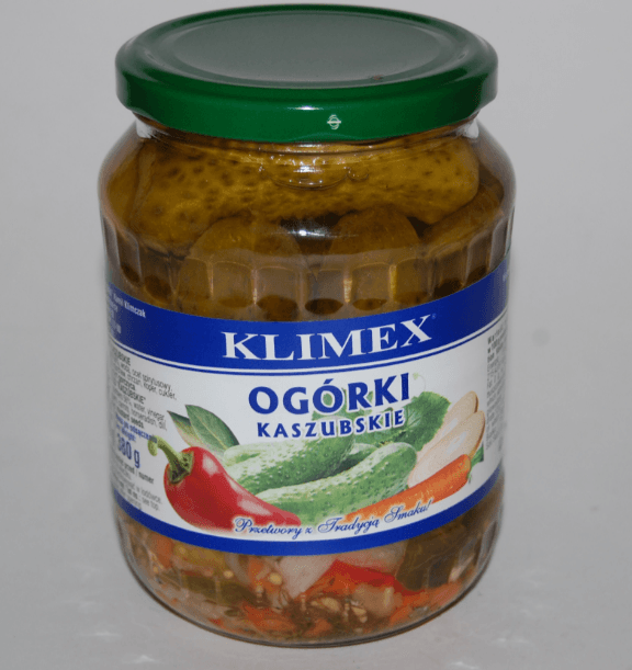 AGURK KLIMEX MED PAPRIKA KASZUBSKIE 680G