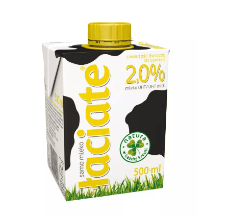 UHT LACIATE MILK 2% 500ML MLEKPOL