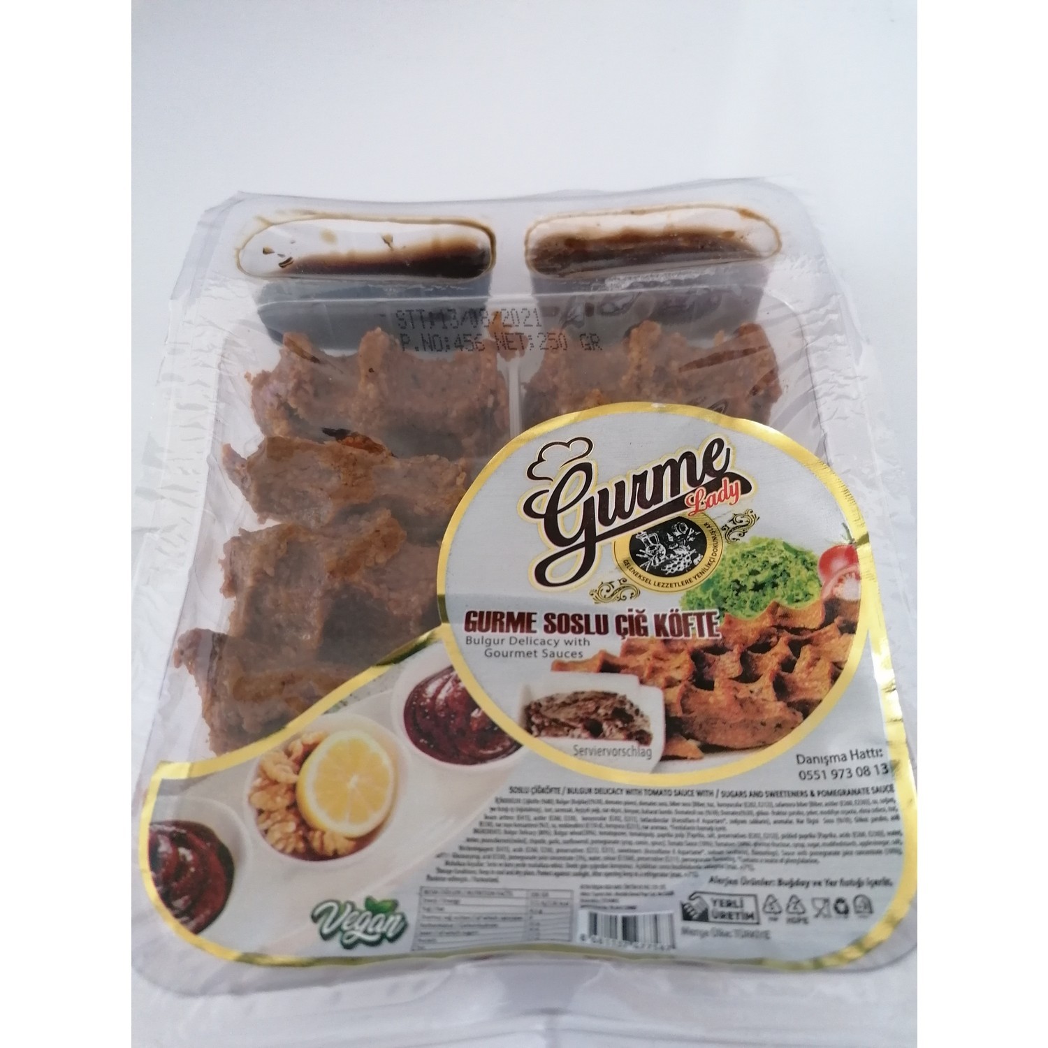 Ciloglu Cig Köfte with Gurme Lady Sauce 250 gr