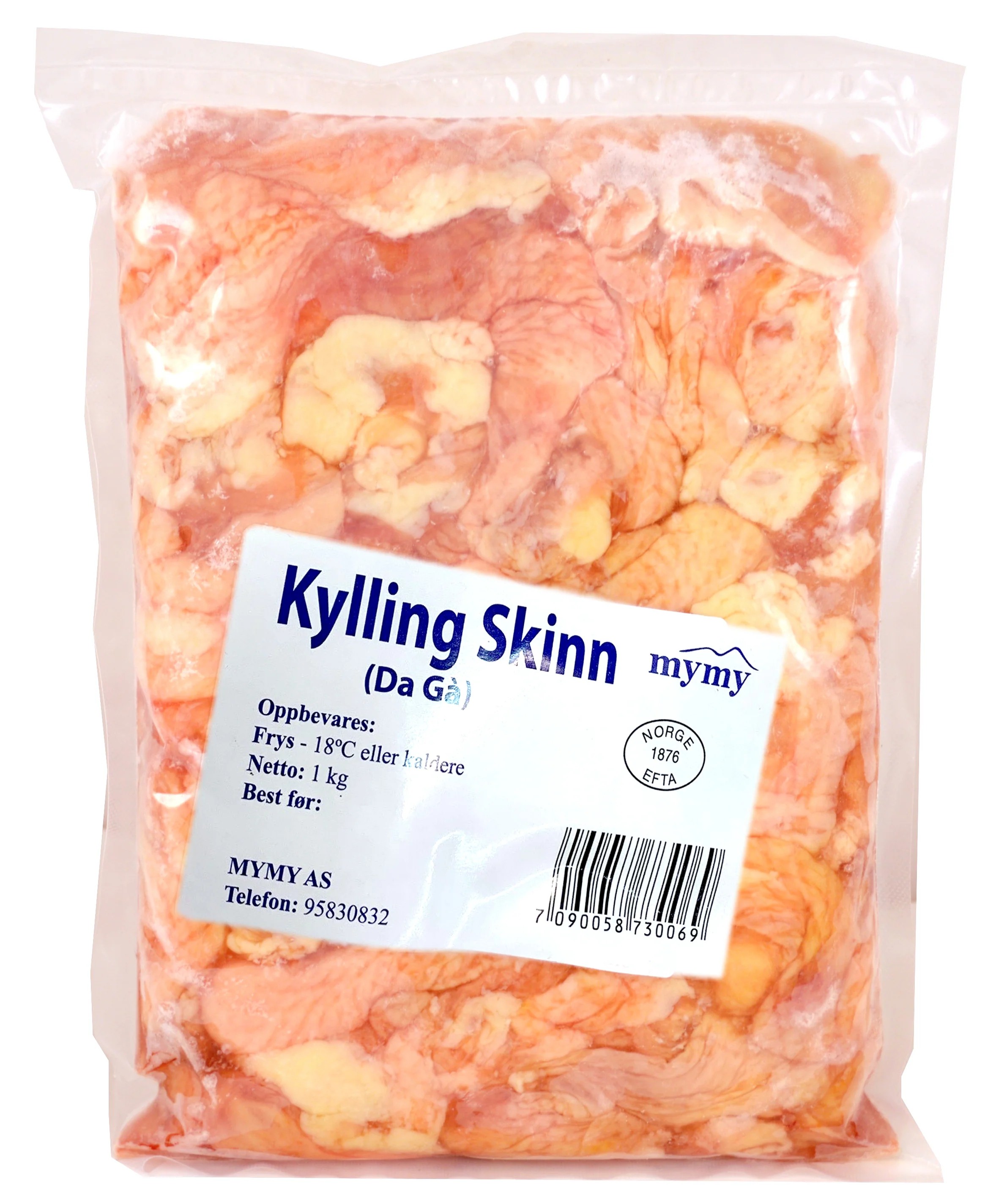 Kyllingskinn frozen 1kg