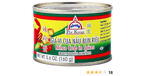 POR KWAN Mince crab in spices 160g