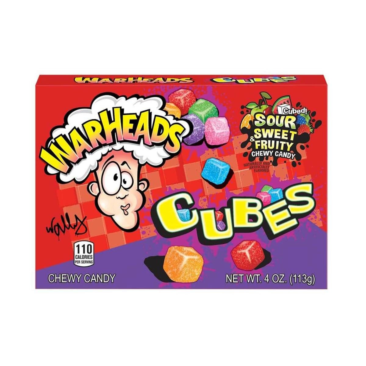 Warheads Chewy Cubes Theater Box 113g