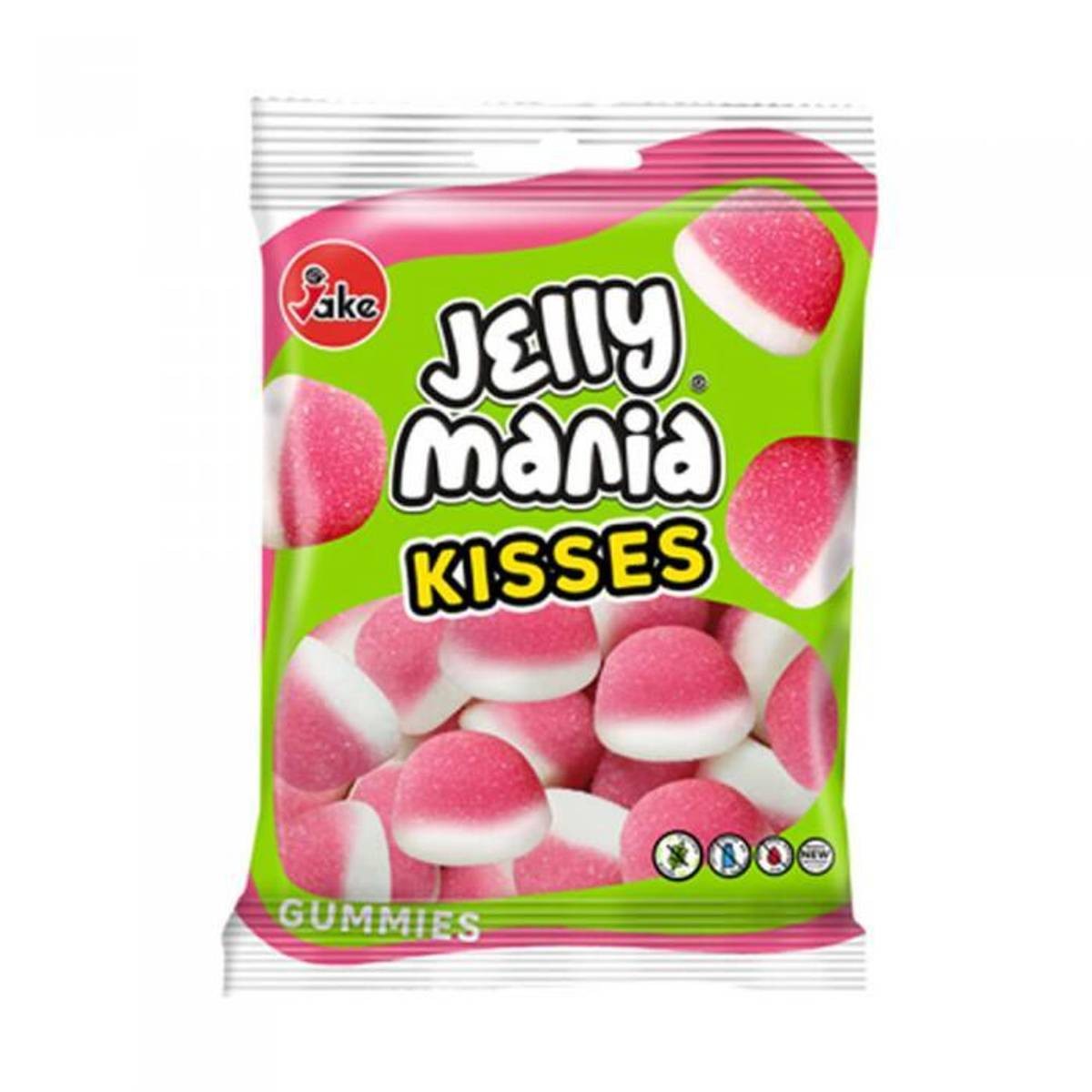 Jelly Mania Kisses Halal 100g