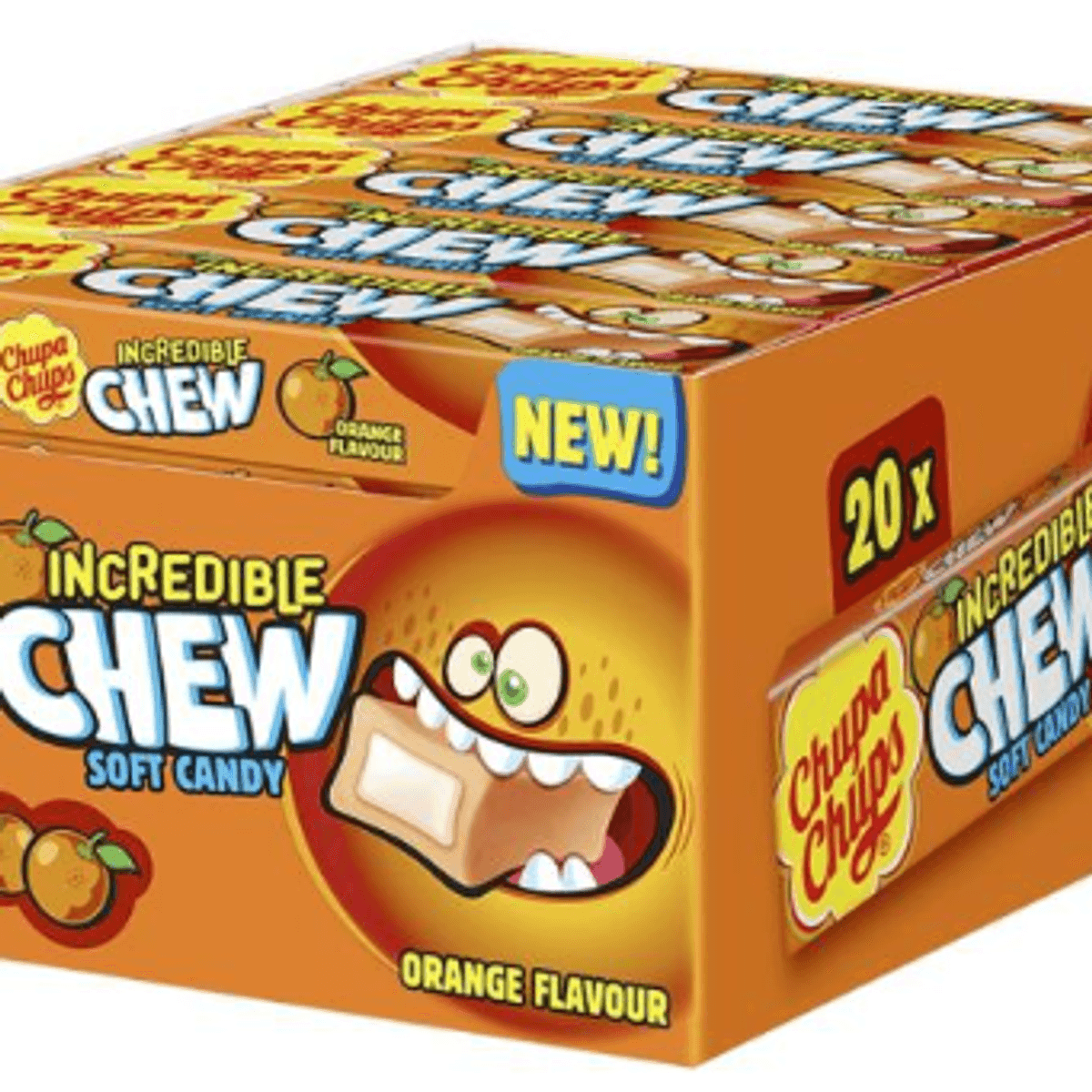 Chupa Chups Incredible Chew Orange 45g