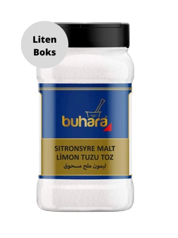 Buhara Citric Acid Powder 300g (Små Boks)