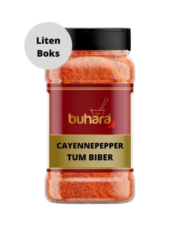 Buhara Cayennepepper 25g  (Små Boks)