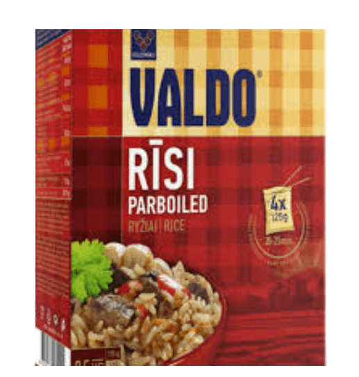 Parboiled ris Valdo Boil in Bag 4x125g