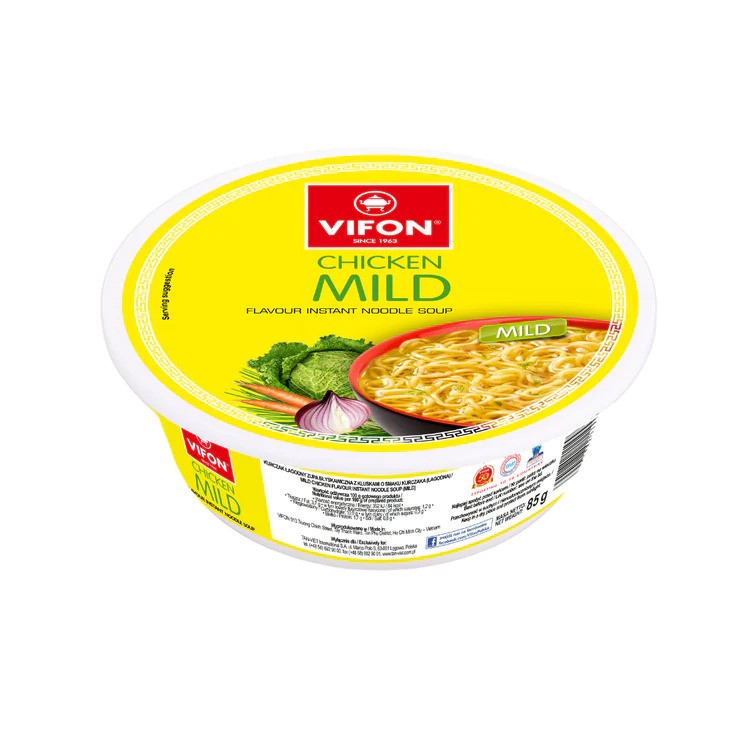 Tan Viet Vifon Mild Chicken Instant Noodle Soup 85G