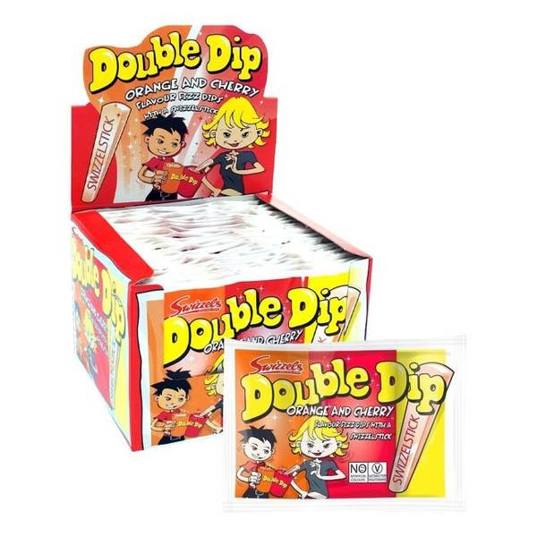 Swizzels Double Dip Orange & Cherry 19g