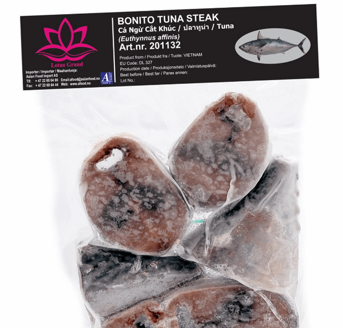 LOTUS Bonito tuna steak 6-8 pcs 1kg