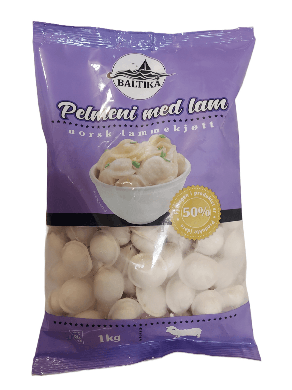 PELMENI M/NORSK LAM 1KG