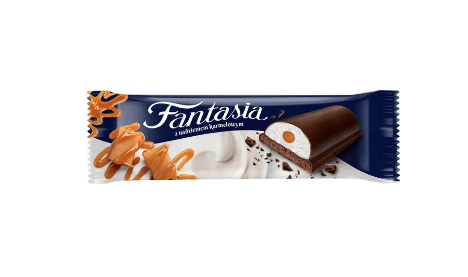 Danone Fantasia Batonik Mleczny Karamel 27g