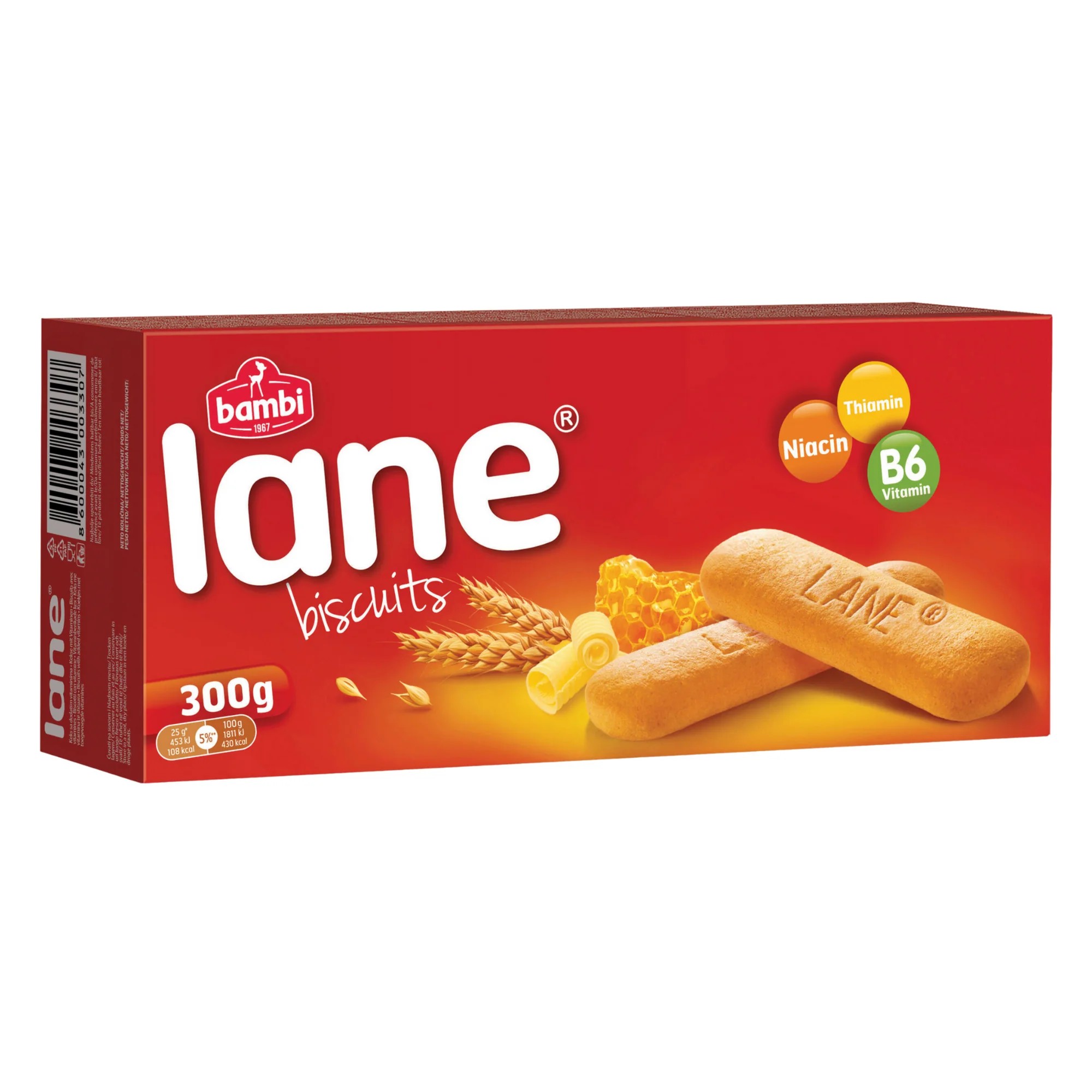 Lane Kjeks Biscuits 300 g