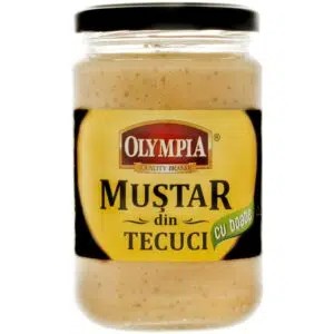 07 Olympia sennep "Mustar din tecuci" 300 g x 6 stk