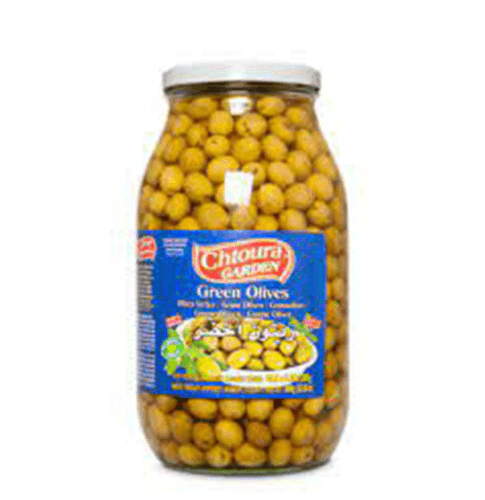 Chtoura Garden Green Olives 3kg