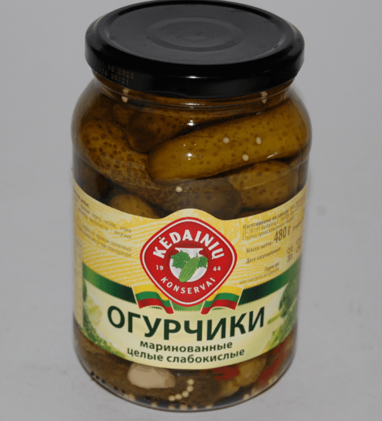 AGURK KEDAINIU KORNISZONY 480G