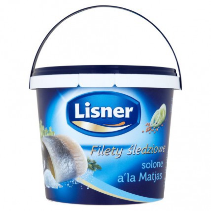 Lisner Filety Sledziowe Solone Ala Matjas 6*800g stk