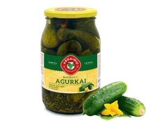 Kedainiu Agurk marinert "Agurkai" 900 ml - Litauen -