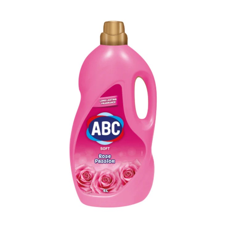 ABC Detergent Softener Rose Passion 4L