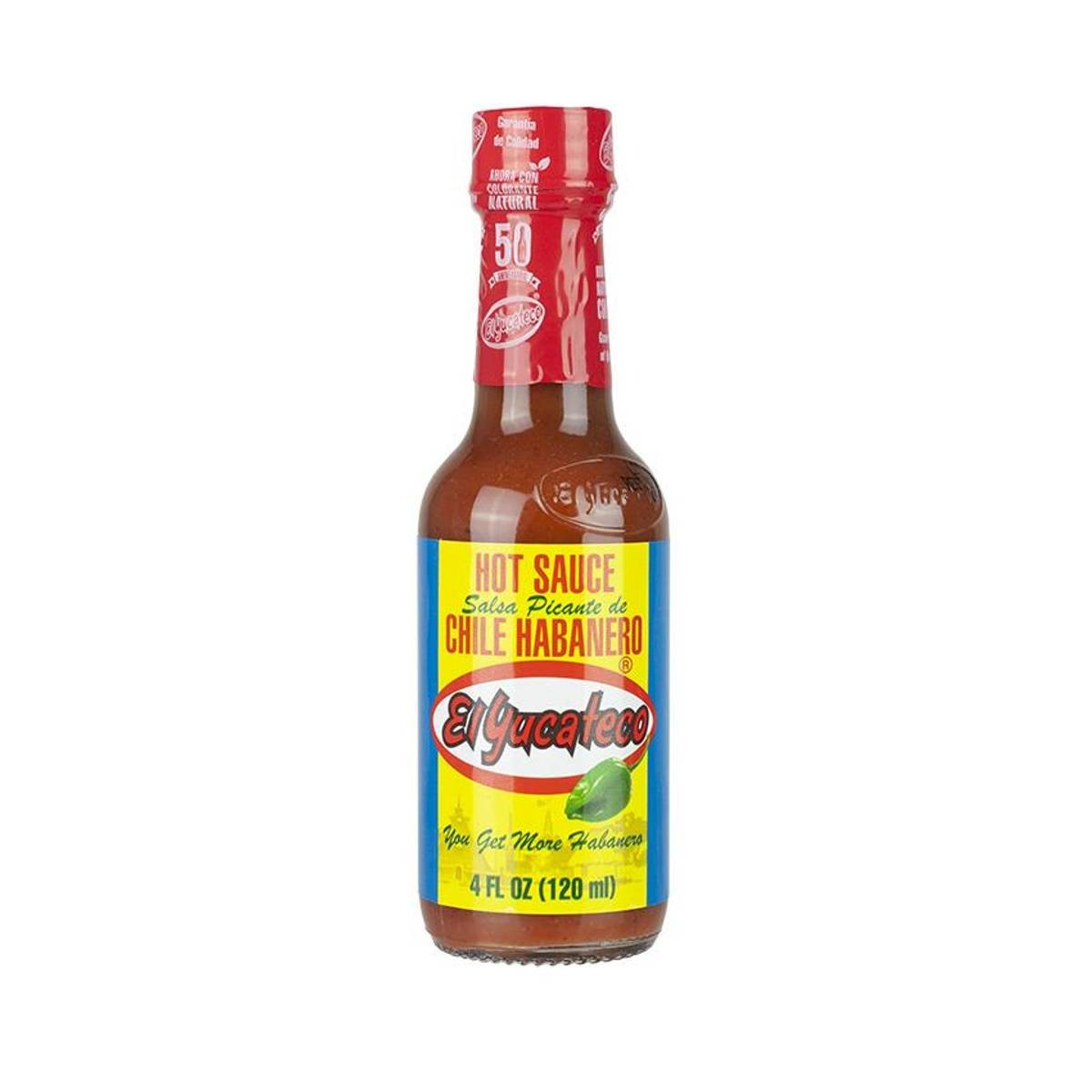 EL YUCATECO Red Habanero Chili Sauce 120ml