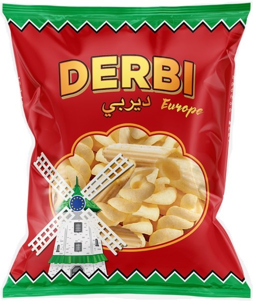 DERBI Chips with Paprika 20 g