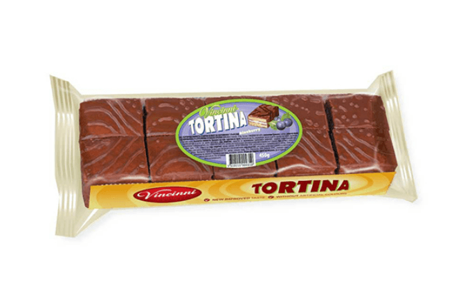 Vincinni Tortina Cake Bars Blueberry 450gr