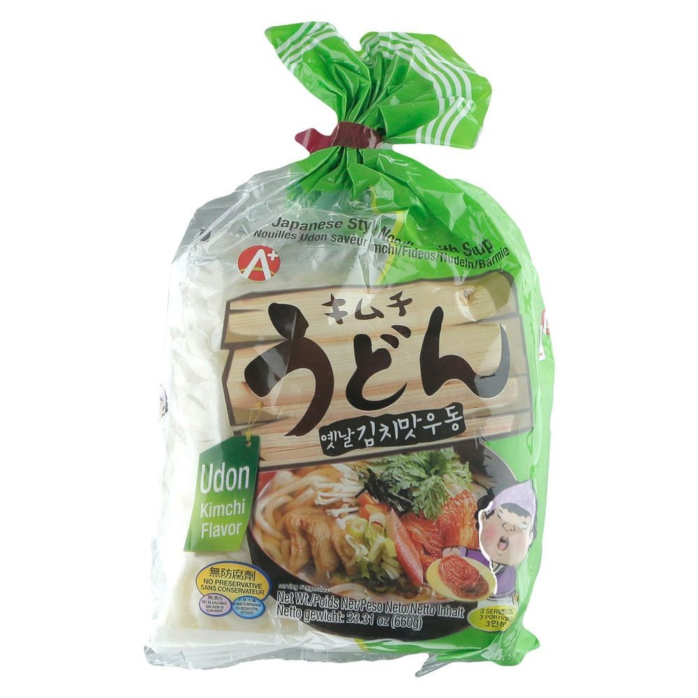 A+ Japanese style noodle udon kimchi flv (3 * 214g)