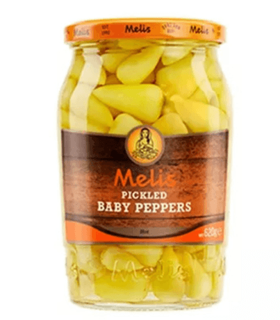 Melis Pickled Baby Hot Peppers 720ml