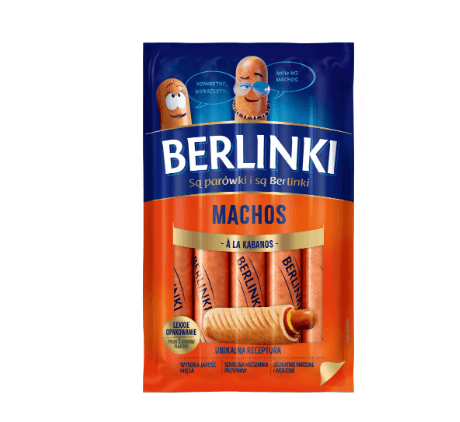 Animex Morliny Berlinki Machos Wieners A'la Kabanos 250g