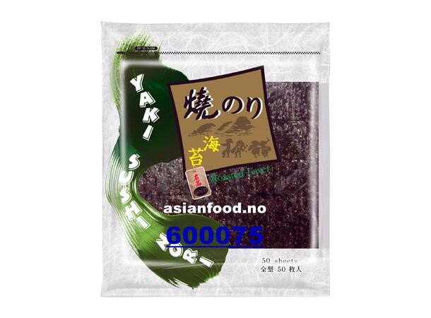 Yaki nori roasted seaweed (Whole - GOLD) 50 shts 120 g