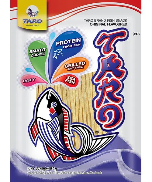 TARO Fish snack original flavour 52g