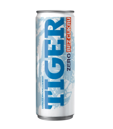 TIGER ZERO ENERGY DRINK 250ML MASPEX