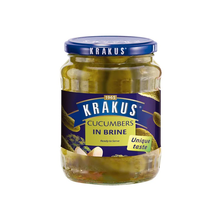 ( Agurk ) 932 Krakus In Brine Cucumbers 630g